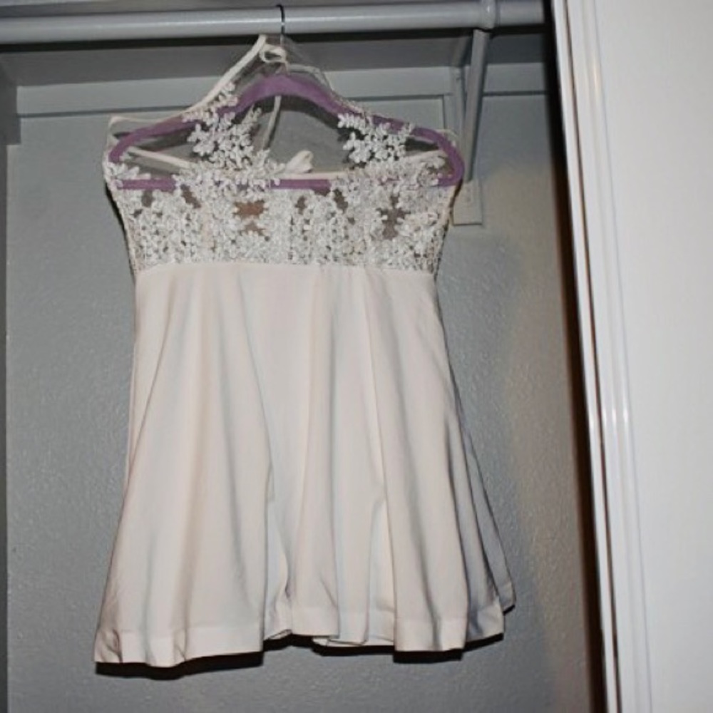 Lace Halter Dress